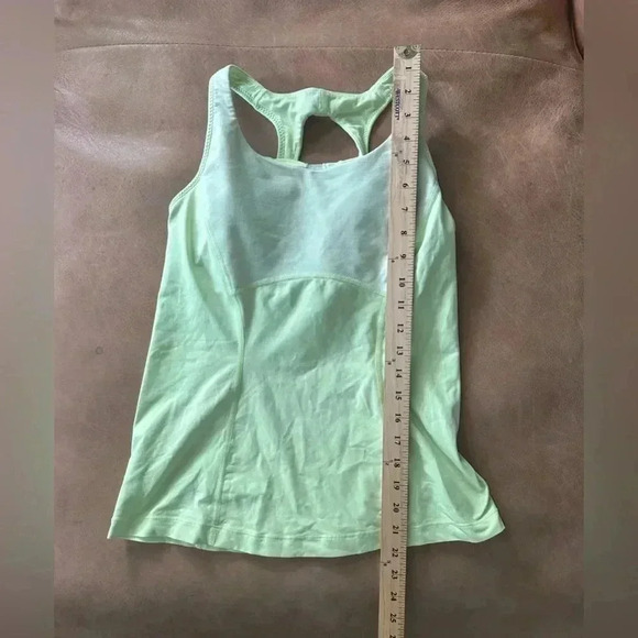 Lululemon Yellow Padded Tank Size Small - Picture 7 of 8